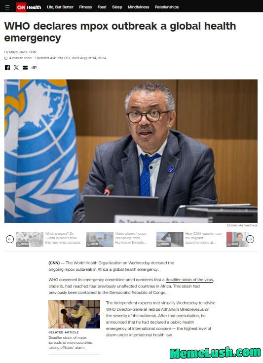 Oh shit another 2020s outbreak, be prepared guys… Oh shit another 2020s outbreak, be prepared guys…