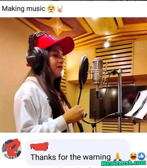 That’s a little bit to! Yeah nice Warning