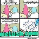I just want to laugh