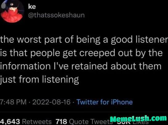 Don’t tell the secret