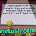 Criminals don’t care about laws. That’s what makes them criminals.