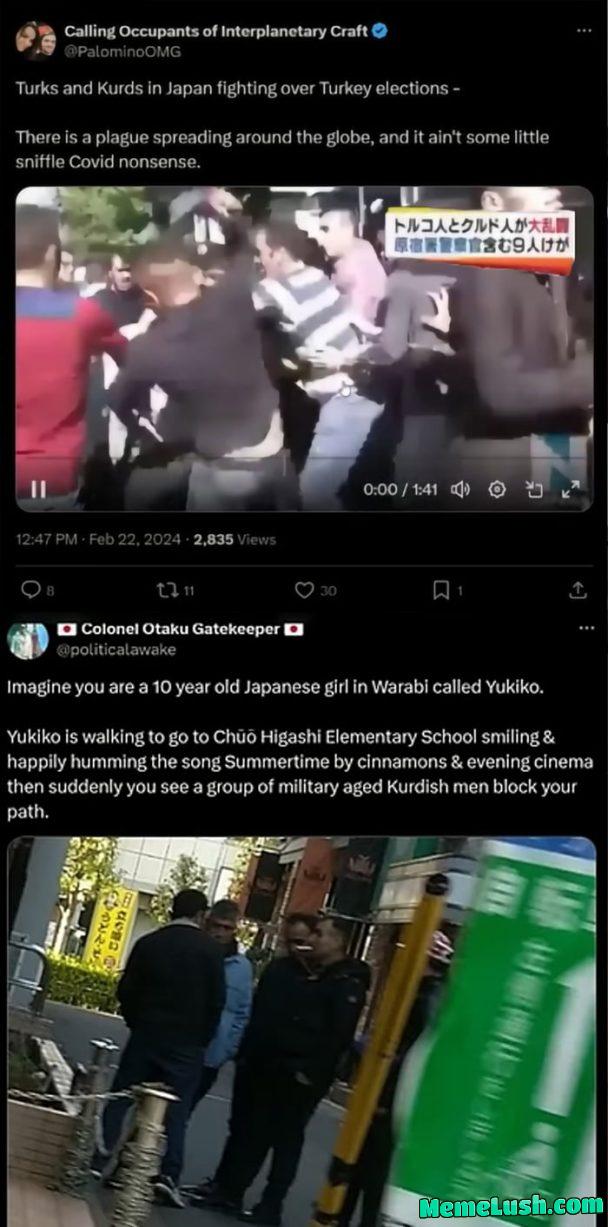 Poor communities in East Asia have to deal with other type of Asian