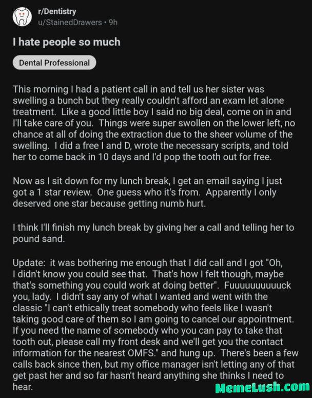 This is why dentists have a high suicide rate