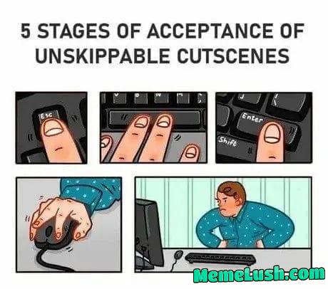 I mean I like watching the game cut-scenes, but having an unstoppable one is crazy. What do you think? I mean I like watching the game cut-scenes, but having an unstoppable one is crazy. What do you think?