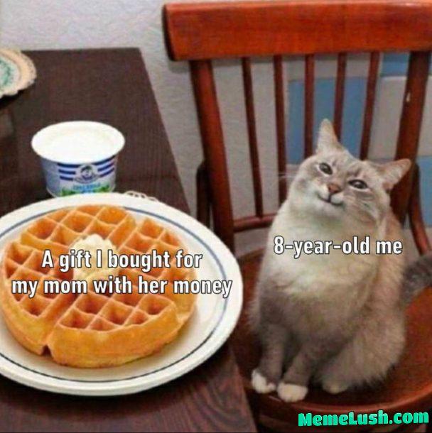 It’s the thought that counts! It’s the thought that counts!