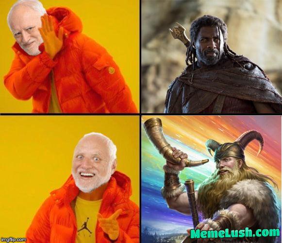 Finally accurate portrait of Heimdall