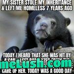 Maybe karma is real.