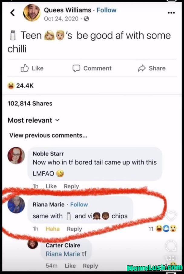 Iβll just have the BBQ chips Iβll just have the BBQ chips