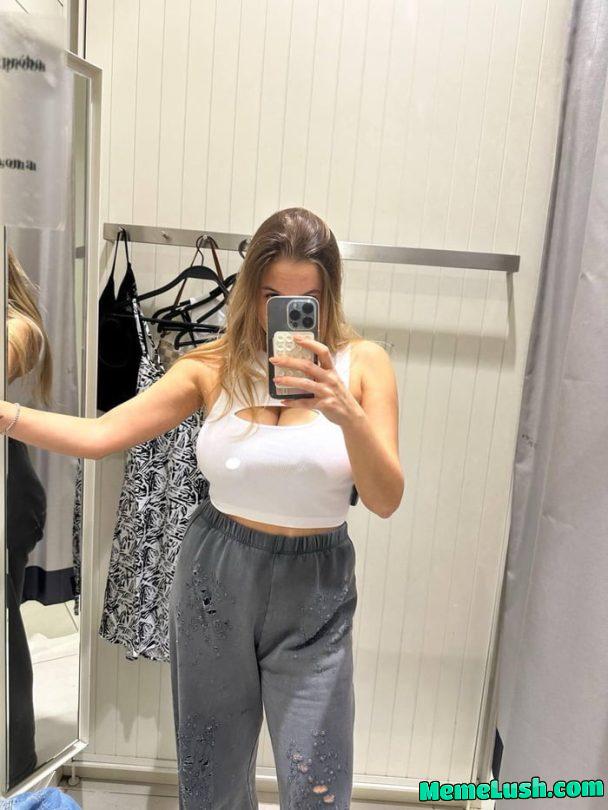 Trying new dress Trying new dress