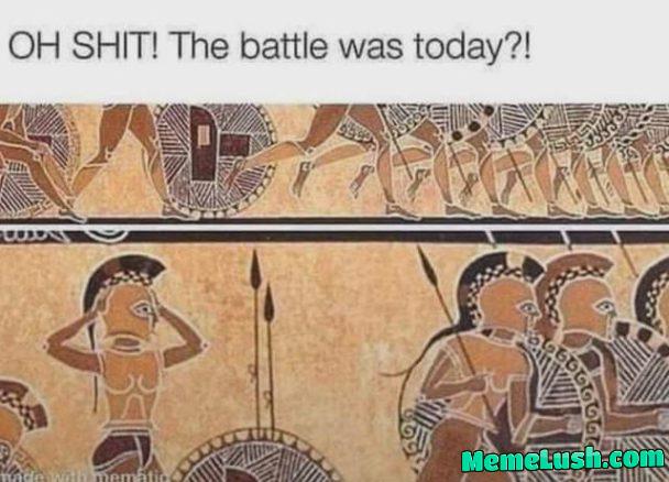 They run without telling him They run without telling him