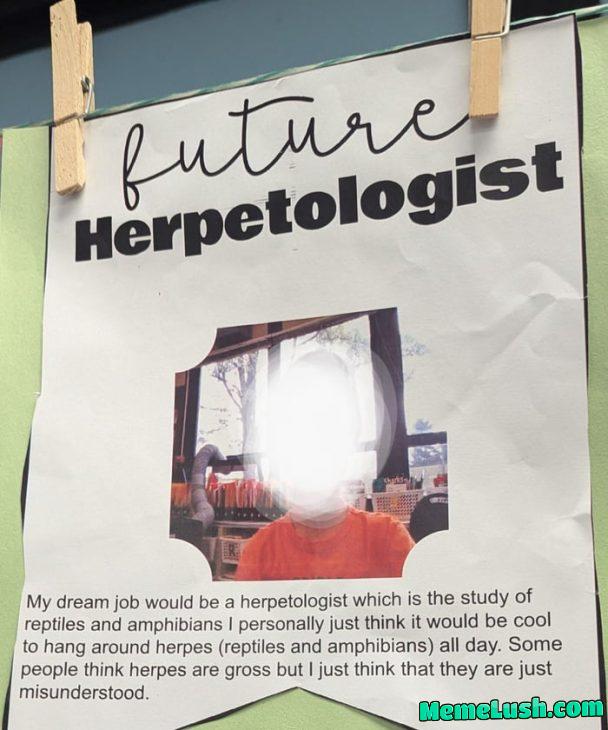 Interesting choice of words at back to school night