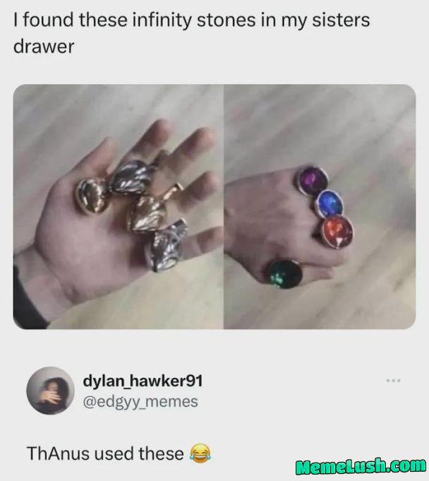 The infinity buttstones The infinity buttstones