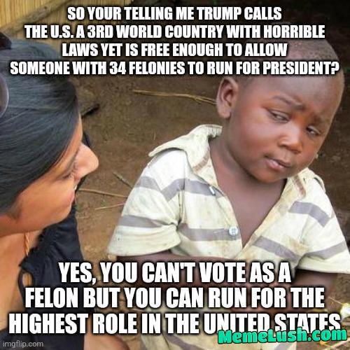 The U.S. is the land of the free, home of the brave, right? The U.S. is the land of the free, home of the brave, right?