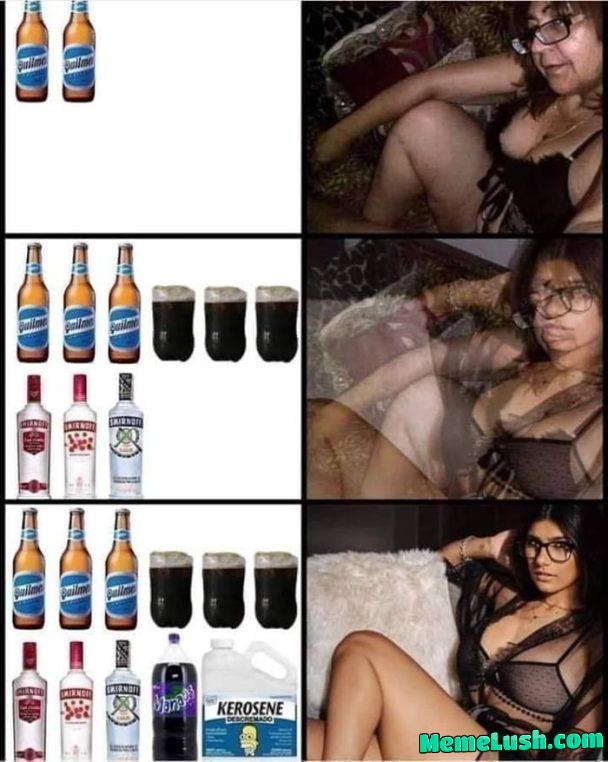 Thatβs the secret, Iβm never sober. Thatβs the secret, Iβm never sober.