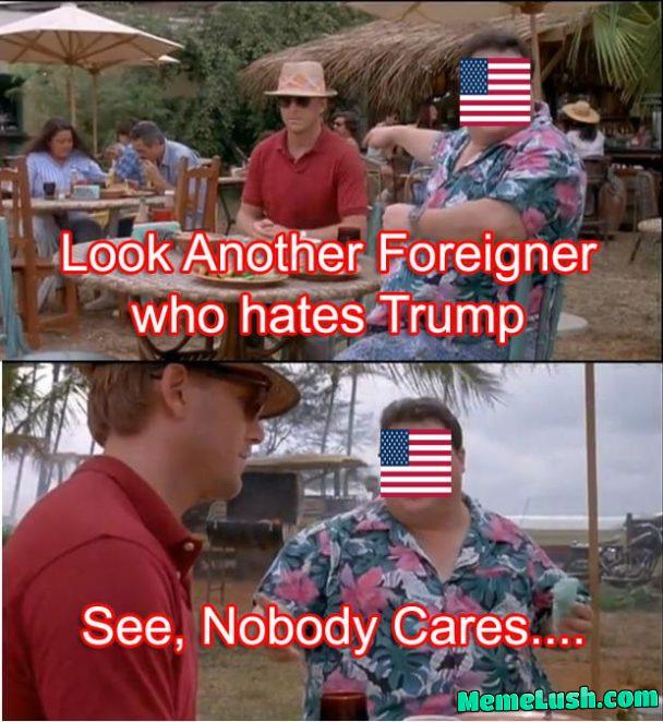 The majority of anti Trump posters are NOT American…. The majority of anti Trump posters are NOT American….