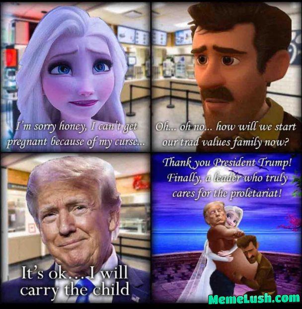 My son just put this together all by himself. Proud of him for being “based”!