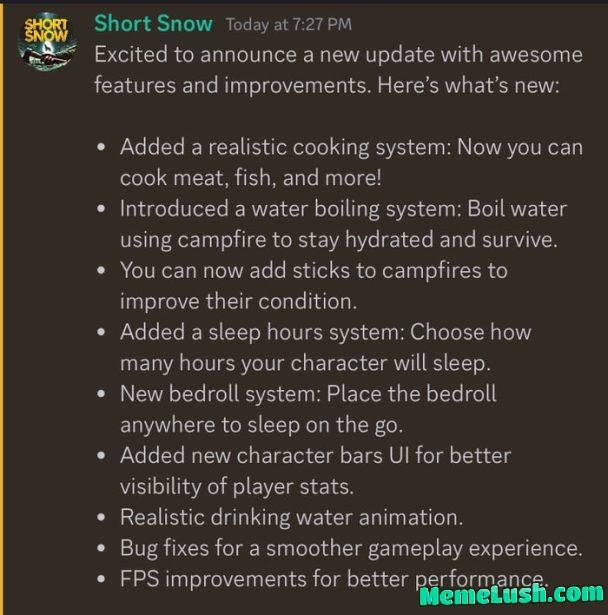 Big update for βShort Snowβ game on Steam. I did this updates. And yeah this is ads Big update for βShort Snowβ game on Steam. I did this updates. And yeah this is ads