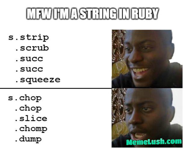 MyStringHurtsAfterMakingThis