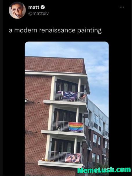 A modern renaissance painting A modern renaissance painting