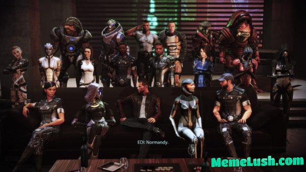 No other crew like the Normandy crew. No other crew like the Normandy crew.