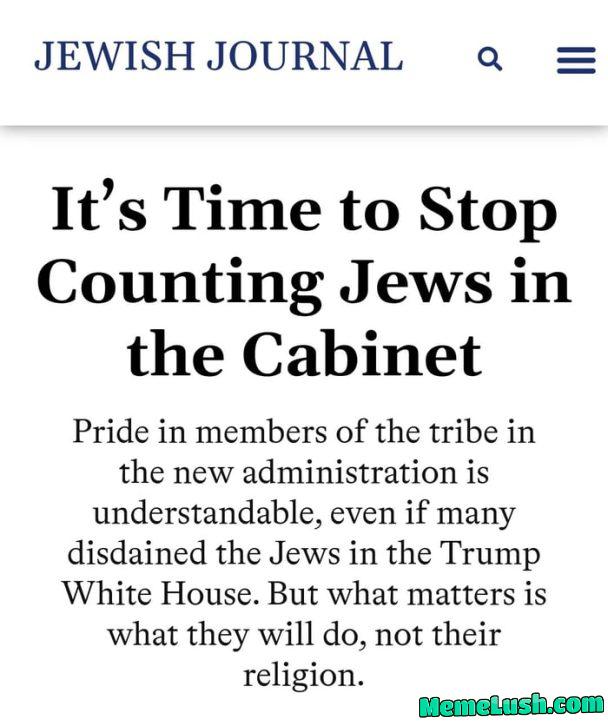 Stop noticing Goy