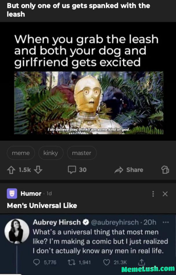 Men like when this happens Men like when this happens