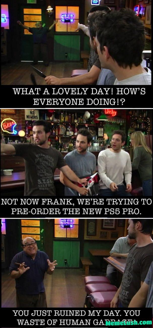 Anybody that buys a ps5 pro needs to get euthanized. Anybody that buys a ps5 pro needs to get euthanized.