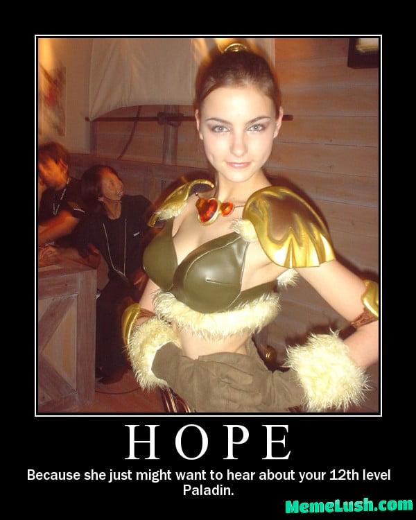 Sometimes we like to make believe. The girl im talking to now was actually interested in that all my D&D chars are from the same bloodline. Sometimes we like to make believe. The girl im talking to now was actually interested in that all my D&D chars are from the same bloodline.