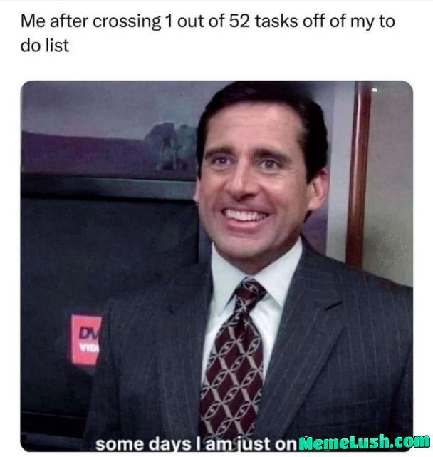 Somebody stop me! Somebody stop me!