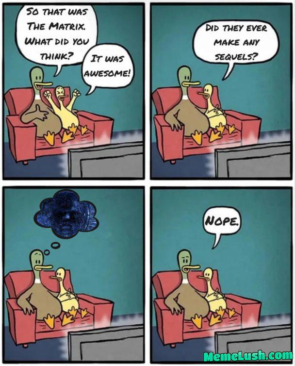 There’s only one Matrix movie