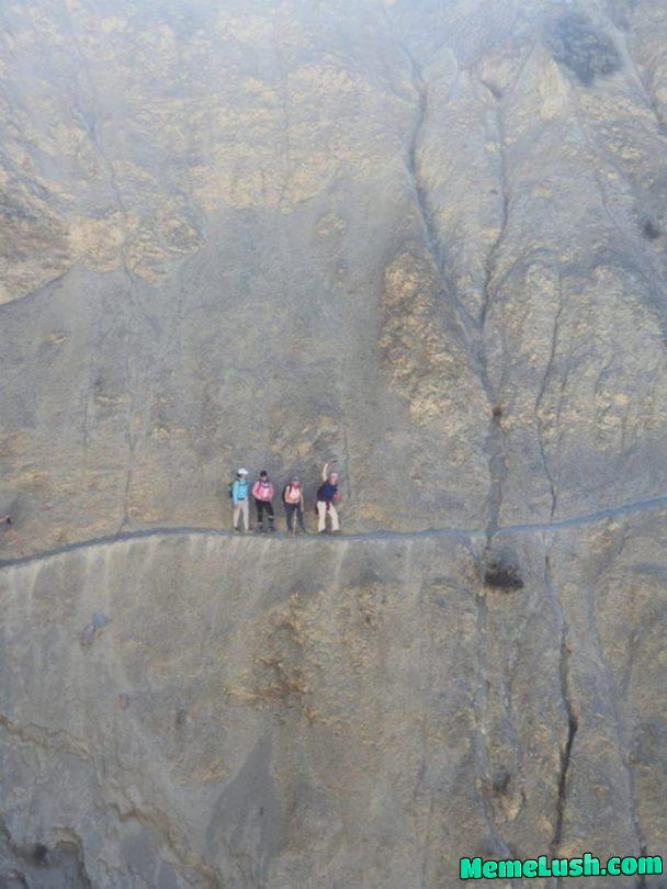 This is the way to the Sillon del Inca in Salta, Argentina.