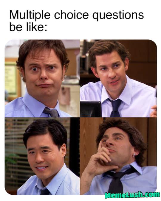 The best types of exams are this: