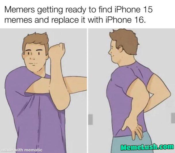 Nothing new about iPhone memes. Nothing new about iPhone memes.