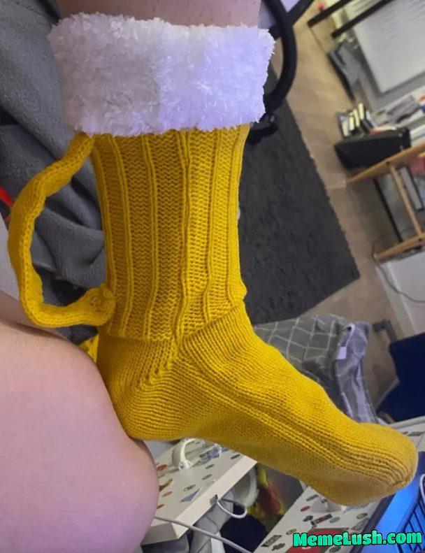 My beer socks My beer socks