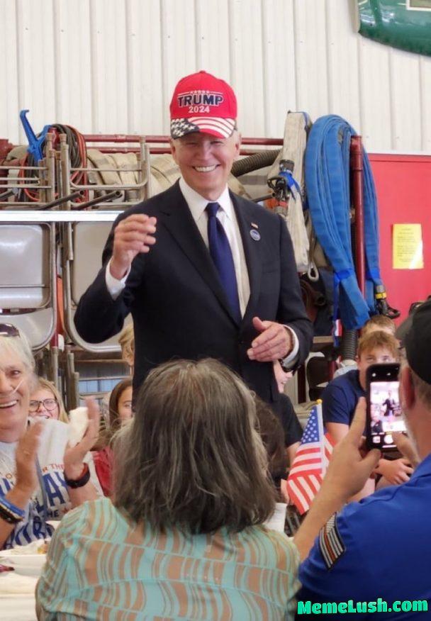 Looks like Kamala’s still burdened by what has been. Looks like Kamala’s still burdened by what has been.