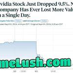 The largest bubble in history is bursting.