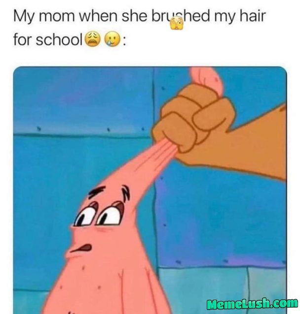 We have the same mom! HAHAHA We have the same mom! HAHAHA