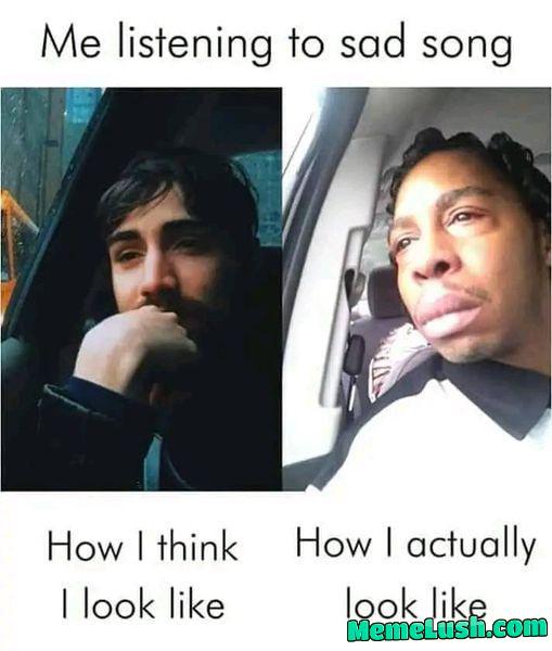 Me ugly crying for events that never happened