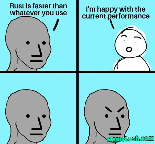 NoIDontWantToUseRust