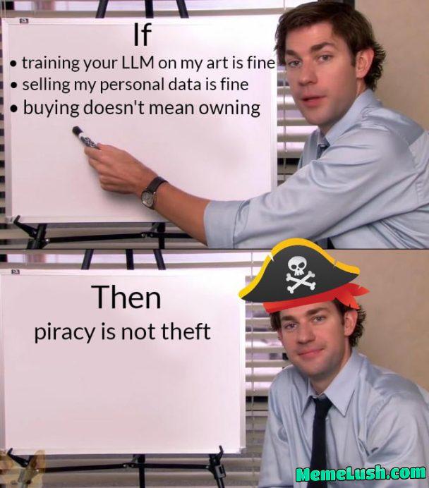 When they do it, it’s fine. When we do it, it’s criminal