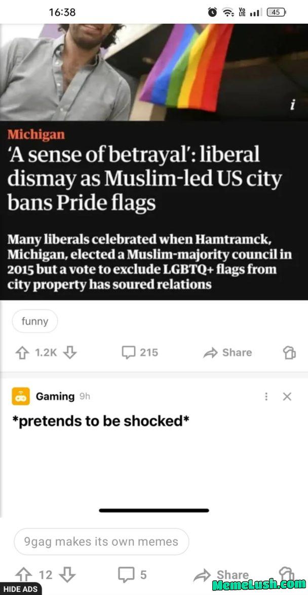Sometimes the meme makes itself
