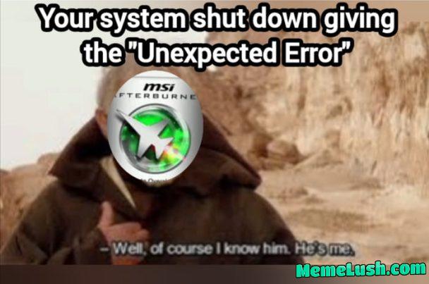 How dare you not tolerating a 2x overclock How dare you not tolerating a 2x overclock