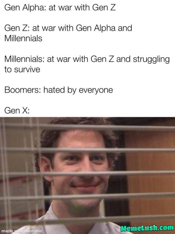 Gen X’ers j chillin