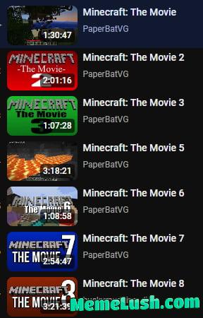 Don’t know why everyone is freaking out over a Minecraft movie. I’ve already seen like 8 of them Don’t know why everyone is freaking out over a Minecraft movie. I’ve already seen like 8 of them