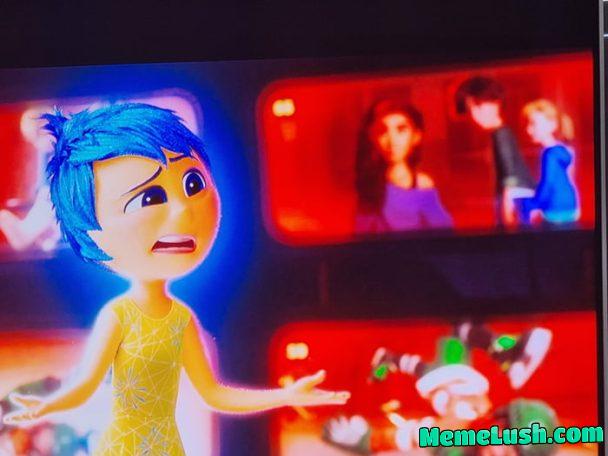 Was watching inside out 2. When I noticed in the background… Was watching inside out 2. When I noticed in the background…