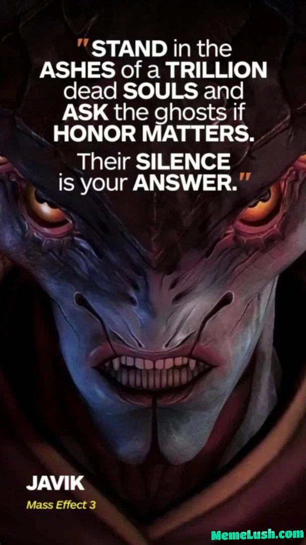 Tell me your favourite game quotes Tell me your favourite game quotes