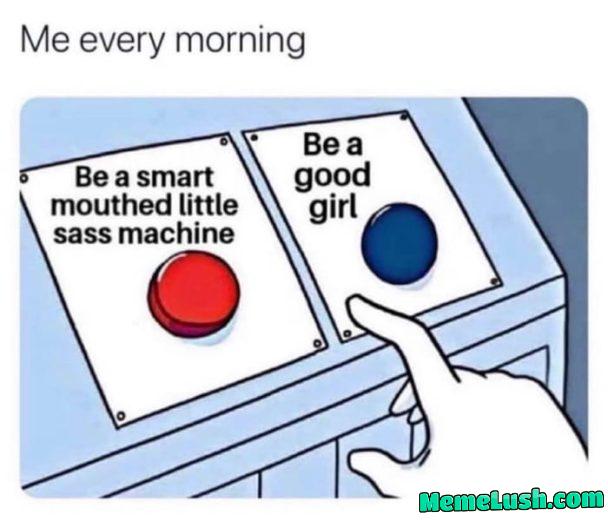 Itβs a tough decision this morning Itβs a tough decision this morning