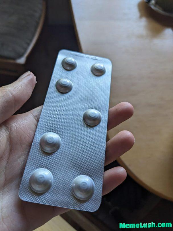 The way this medicine is packed The way this medicine is packed