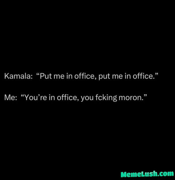 Just vote for me peasants