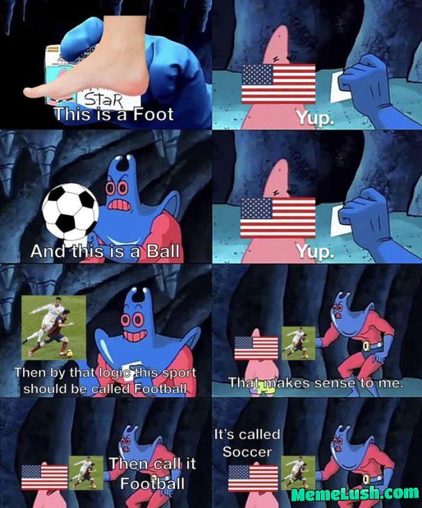 Get it right, Americanos! Get it right, Americanos!